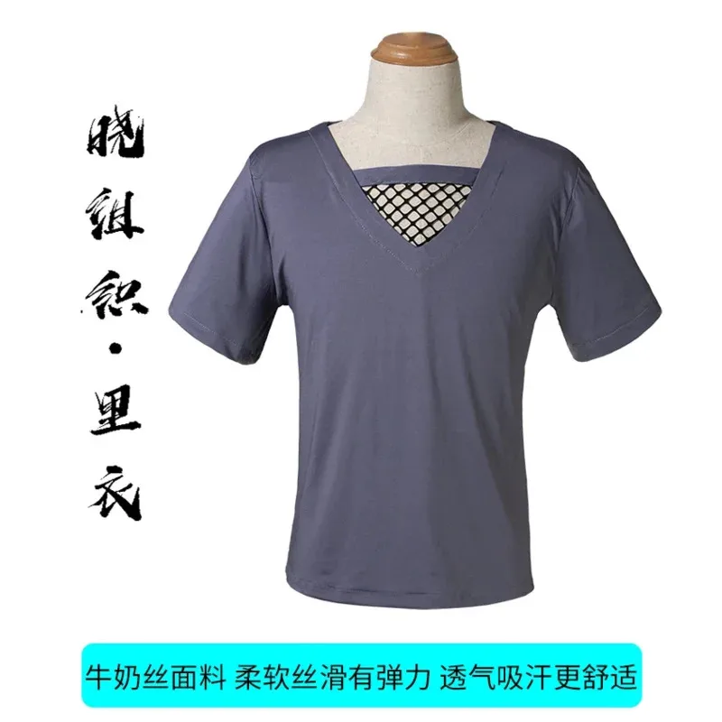 Shippuden Uchiha Itachi Bielizna Strój Anime Cosplay Kostium top i spodnie 11 KZ9793