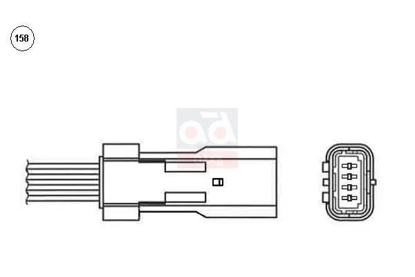 Store code: 92056 for LAMBDA sensor 12 PT.208-C3-C ELYSEE 1.2vti