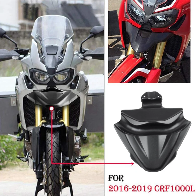 Motorcycle Accessories Parts Kits Front Fender Beak Extension Cover Guards For Honda CRF 1000L Africa Twin 2016-2019