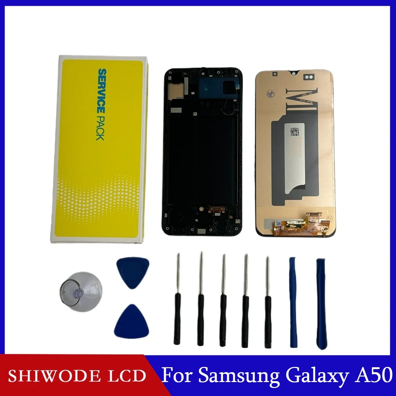 6.4"LCD Display For Samsung Galaxy A50 (SM-A505F/DS) LCD Touch Screen Digitizer Assembly Replacement