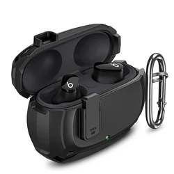 Switch Case Cover For 2021 New Beats Studio Buds Anti-Lost Shockproof Protector Cover for Beats Studio Buds Case with Keychain