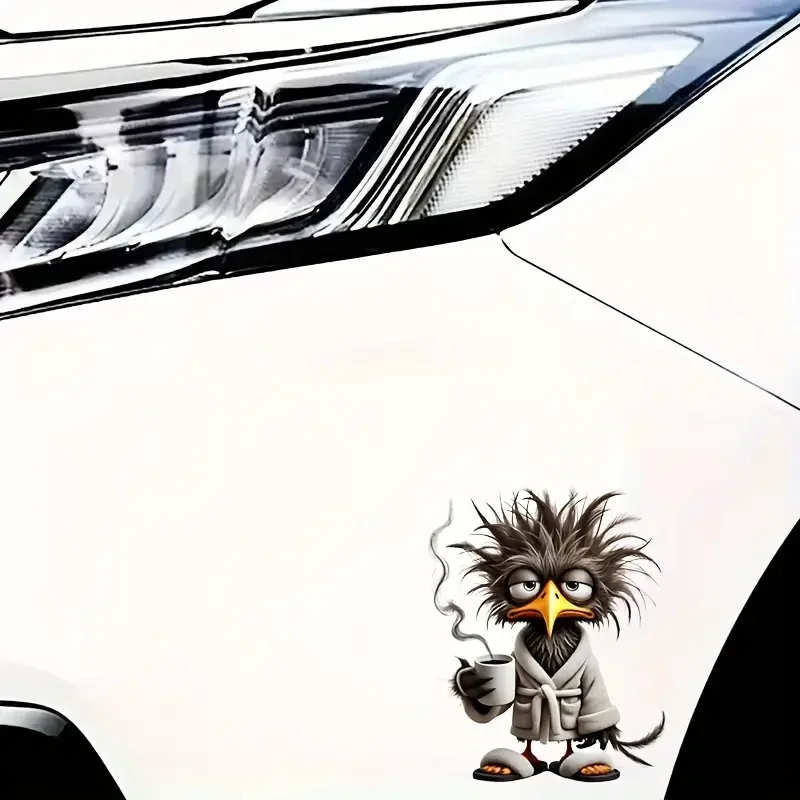 ملصق ديكور للسيارة مقاوم للماء على شكل طيور الأرق، مناسب للسيارات وأجهزة الكمبيوتر المحمولة والمصدات والخوذات وملصق النافذة الزجاجية #2