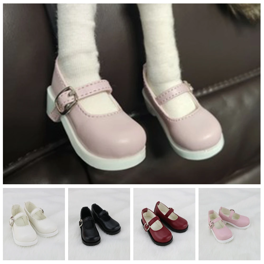 

1/3 1/4 1/6 обувь для женщин и девочек SD AOD DOD BJD MSD Dollfie из синтетической кожи, черные Gery YG424