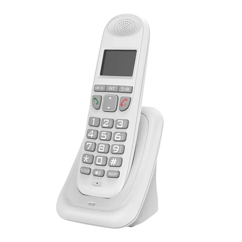 Handheld Telephone Digital Cordless Telephone For 5 Handsets 16 Languages US Plug B