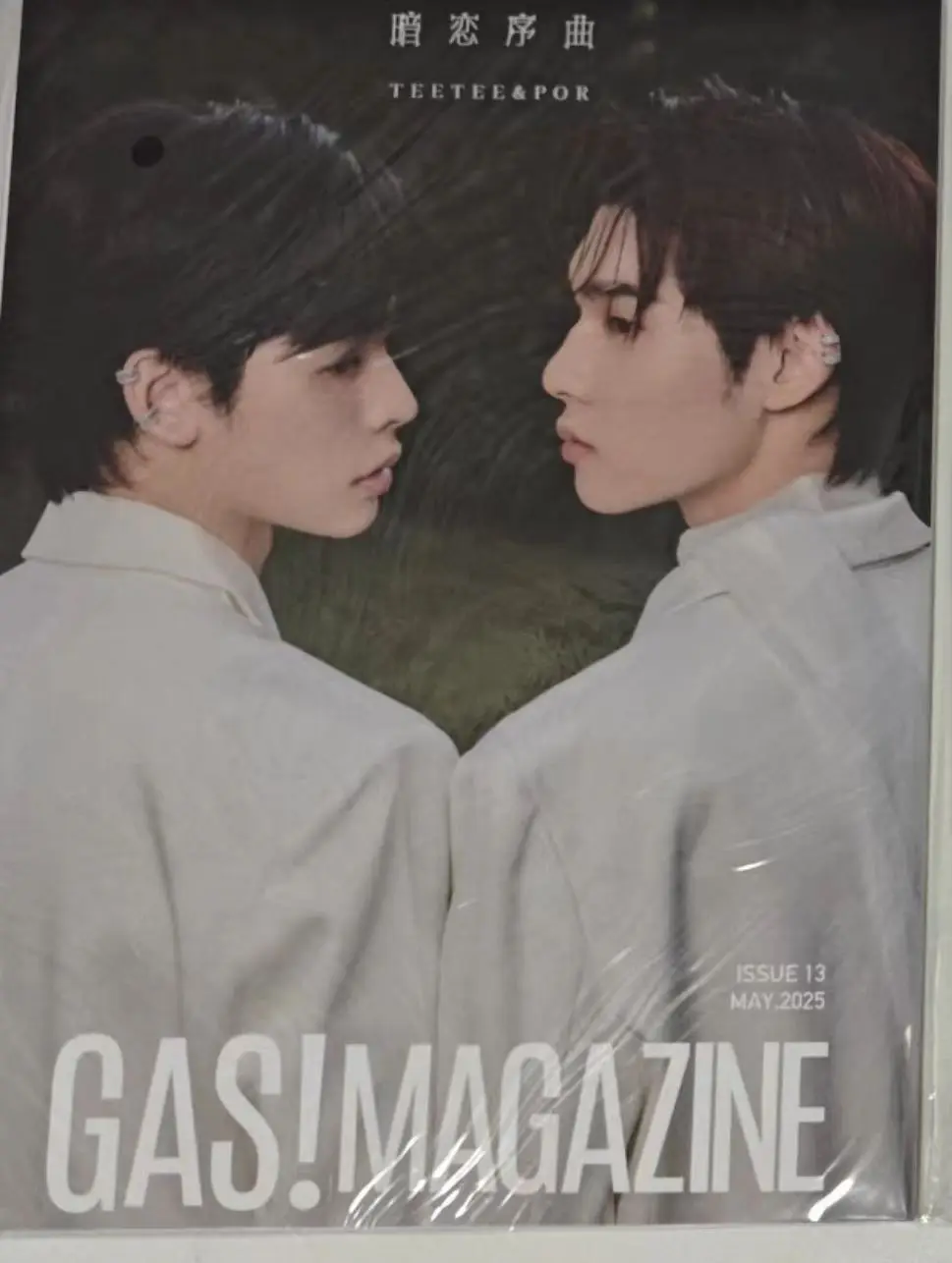 Thai star TeeteePor domundi friendship 2 GAS magazine+cards set
