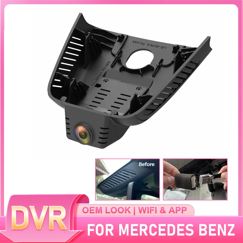 

HD Plug and play Dash Автомобильный видеорегистратор Видеорегистратор Камера для Mercedes Benz B Class GLA GLB B200 B180 Беспроводная видеорегистраторная камера ночного видения