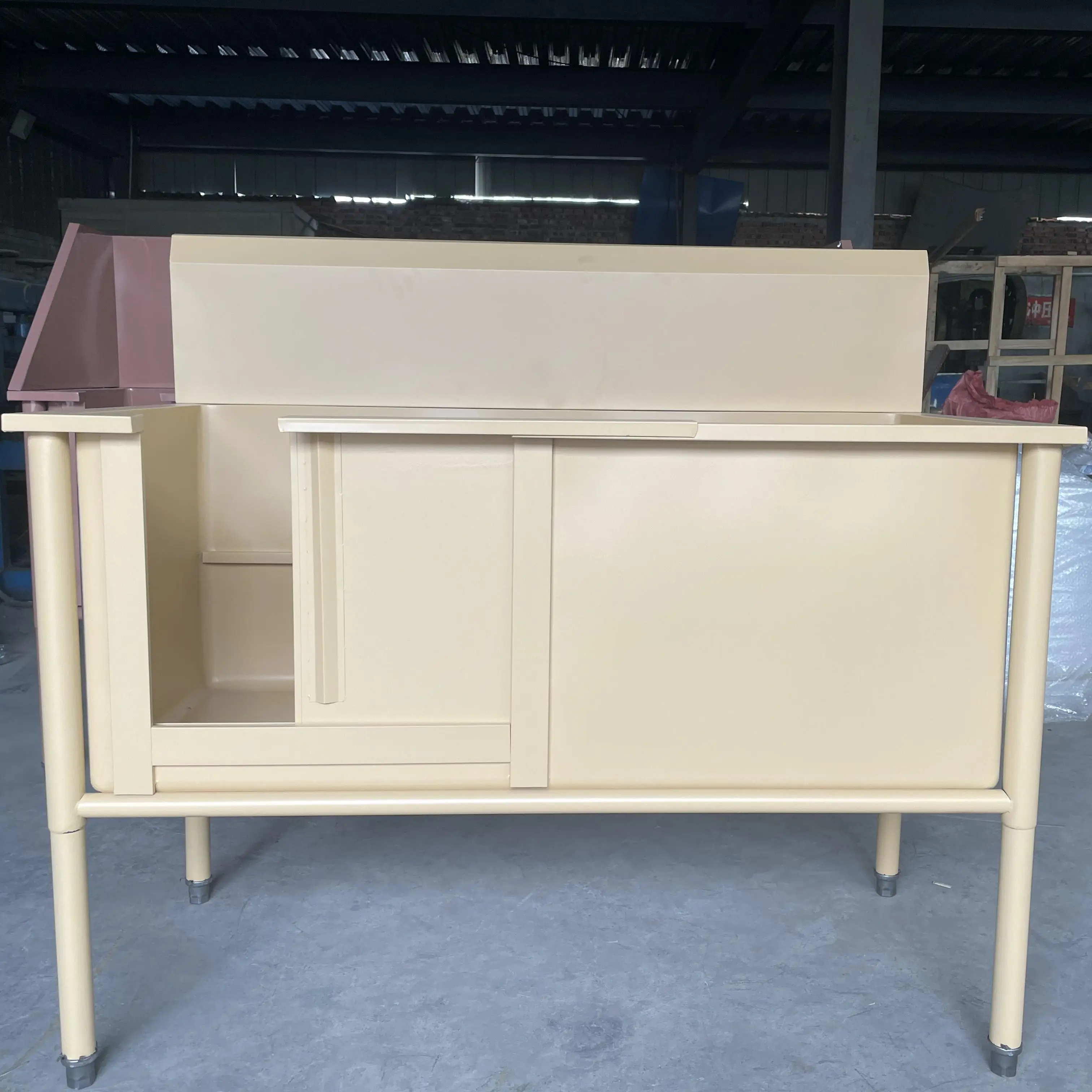 

Stainless steel dog wash pool pet basin thickened non-slip cat and dog bath pet shop tub no watermark