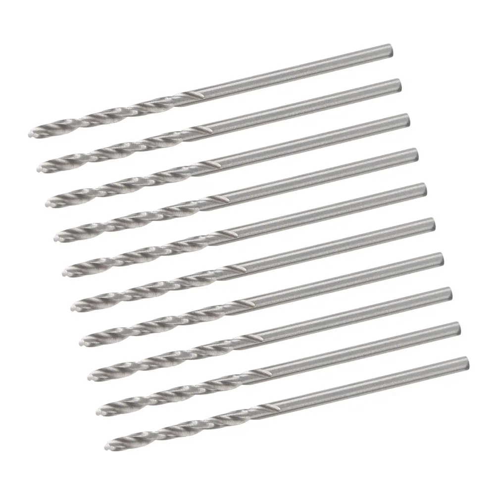 1.75mm Diameter Twist Drill Bit Fully Ground Extra Long Micro Drill Bits High Speed Steel 46mm Length