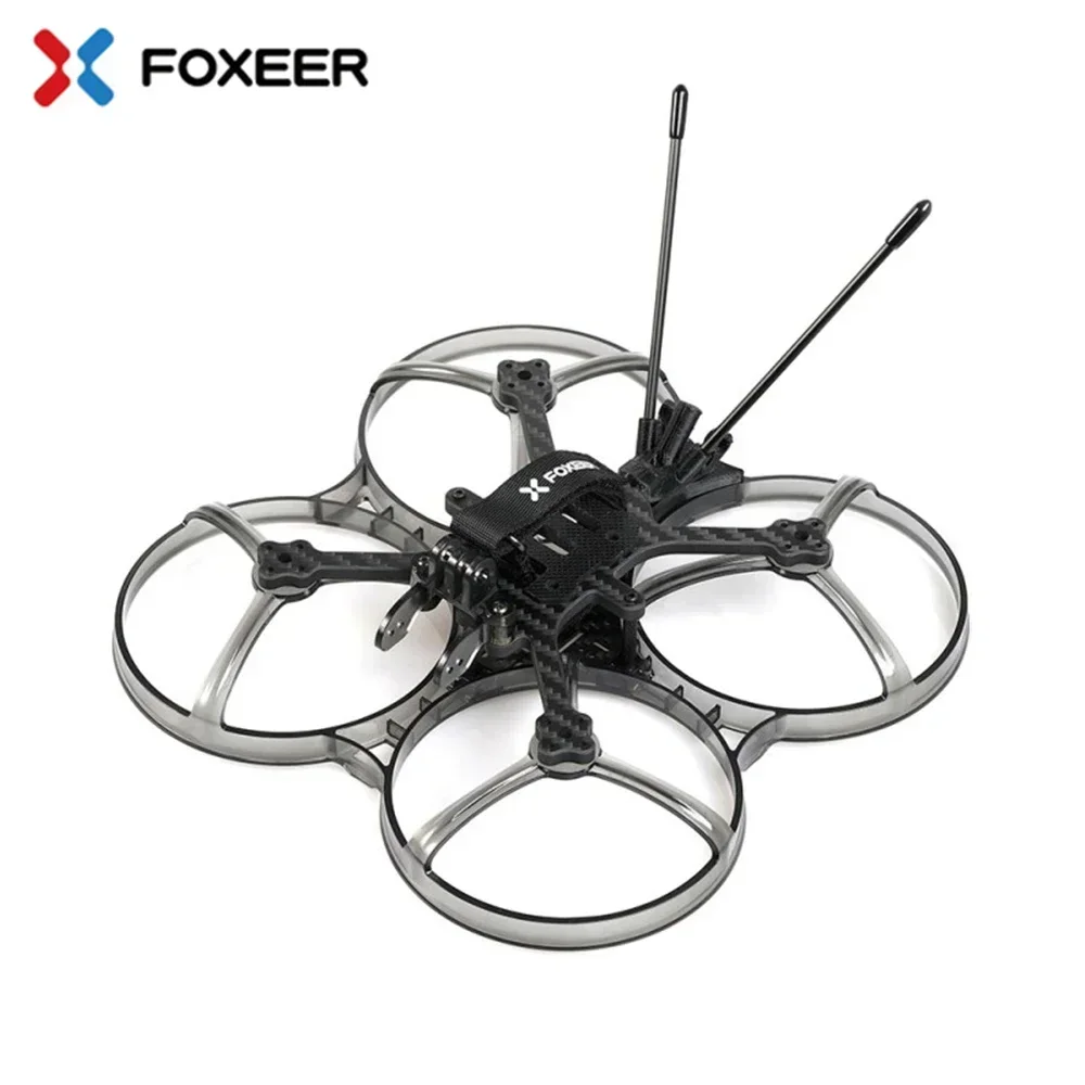 FOXEER Foxwhoop35 3.5inch Cinewhoop Frame 142mm T700 Carbon W/ Silky Coating Unbreakable for Vista/ HDzero/ Analog RC FPV Drone