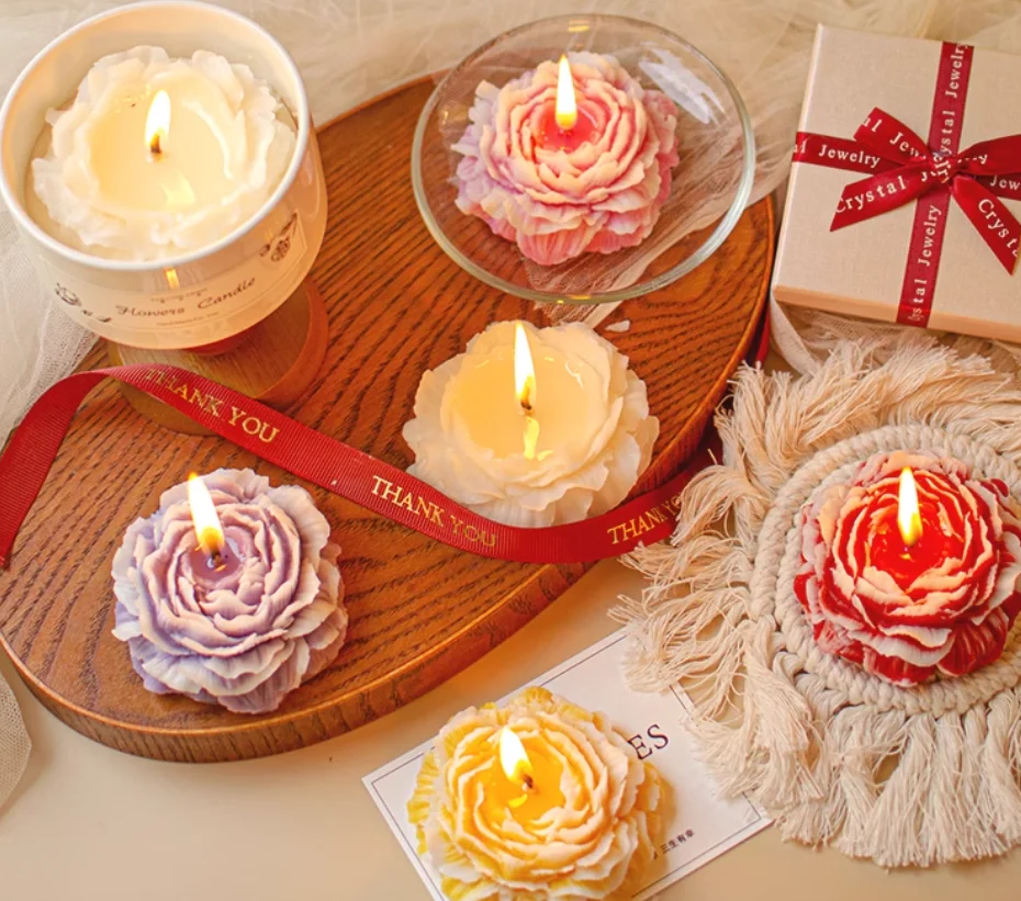 Piccola decorazione di candele profumate premium confezione regalo di fragranza regalo di compleanno per ragazza regalo di laurea