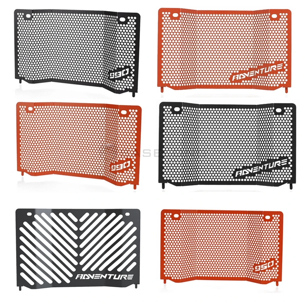Image of 950 990 Adventure R Für KTM 950ADVENTURE 990 ADVENTURE 2003-2013 2012 2011 2010 2009 2008 Kühlergrill-Schutzabdeckung