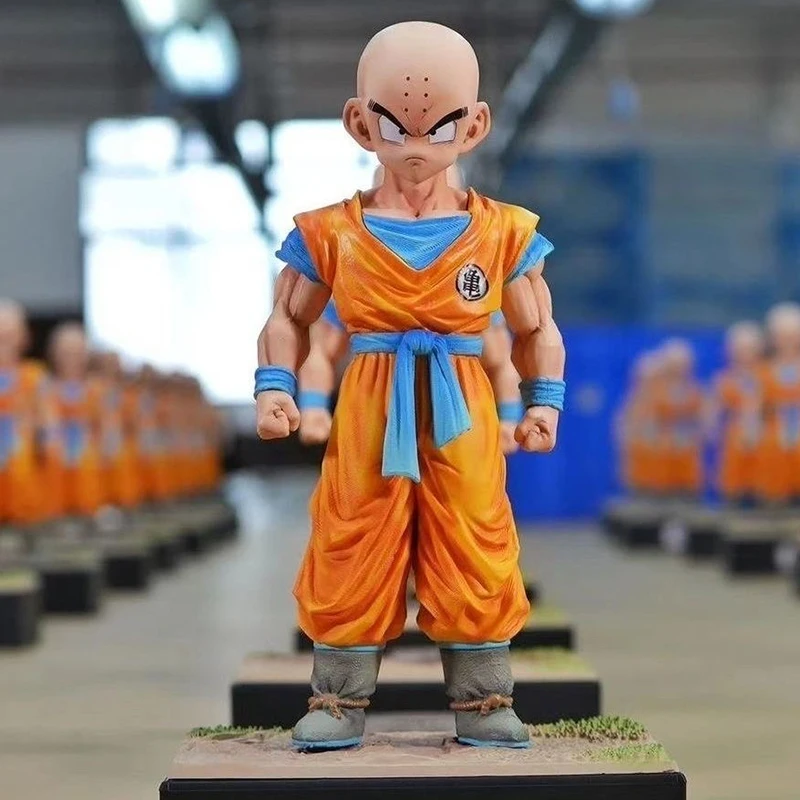 22.5cm Kuririn Figuras Dragon Ball Z Action Figure Anime DBZ Manga Super Saiyan Figurine Toys PVC Collection Model Gift for Kids