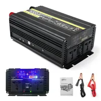 3000W Pure Sine Wave Power Inverter Wave Power Inverter DC12V/24V - 220V For Solar System/Solar Panel/Home/Outdoor/RV/Camping