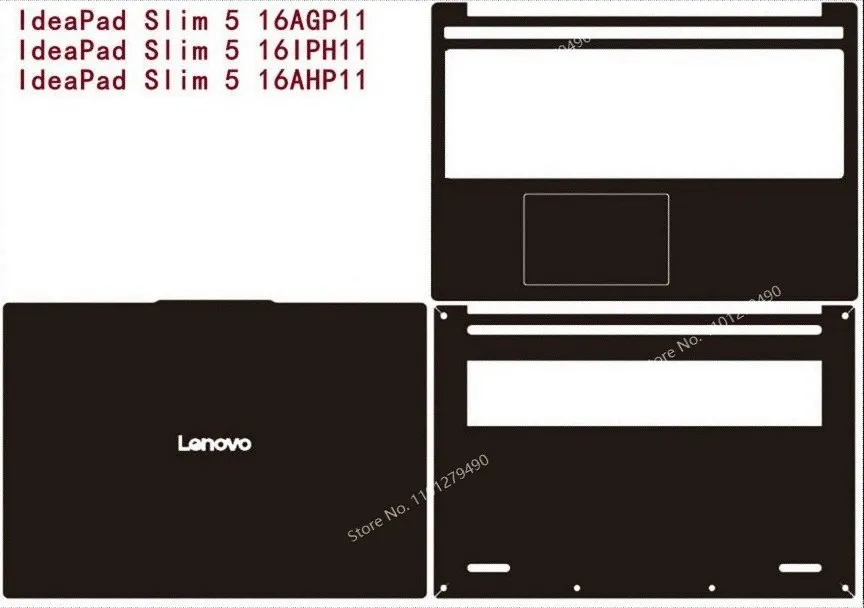 for Lenovo IdeaPad Slim 5 16 Gen 11 2026 16AGP11 16IPH11 16AHP11 Slim 5i 5a 14  Pre Cut Laptop Vinyl Decal Cover Sticker Skin