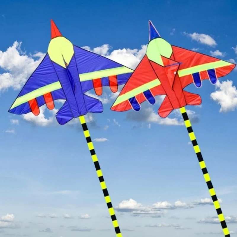 free shipping children plane kites for kids kites fighter kite line outdoor game toys cerf volant professional wind kites jouer