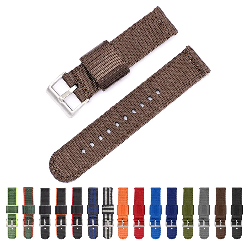 Quick Release Canvas Nylon Wrist Band For Oneplus Watch Smartwatch Strap Bracelet Replacement Accessories Watch bands