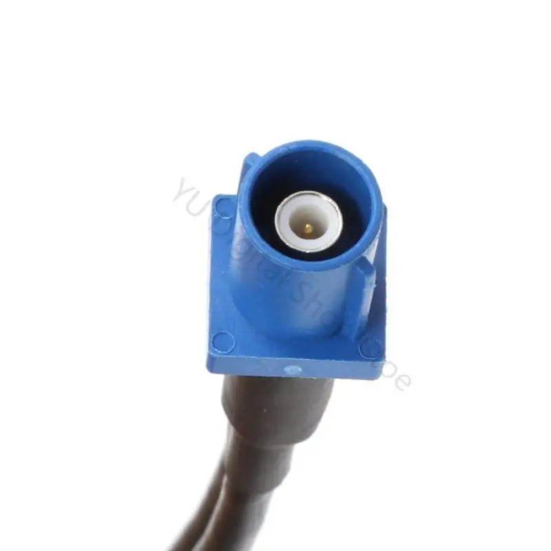 96BA Fakra Male Adapter To 2 x Fakra Female RG174 Y Type Splitter Combined Cable 50cm Pigtail Cable Replacement