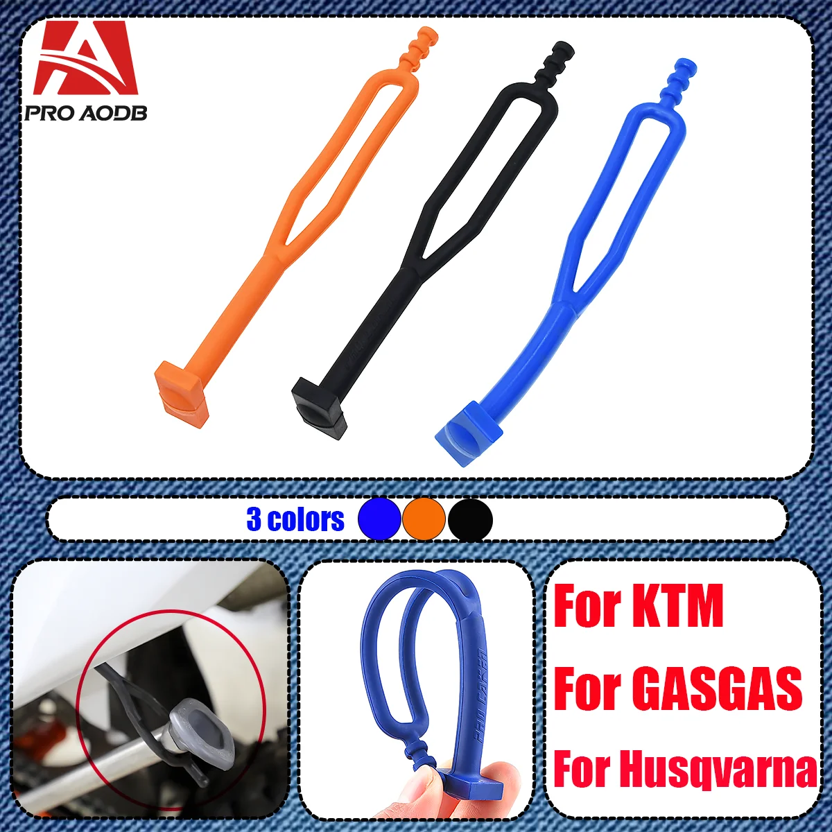 

For HUSABERG HUSQVARNA GASGAS KTM Six Days 125 150 250 300 350 400 450 500 1998-2022 Motorcycle Side Support Fixing Strap Single