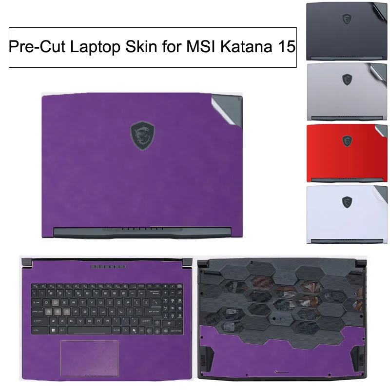 Protective Anti Scratch Vinyl Sticker Skin Laptop Palmrest Touchpad Cover Film Wrap for MSI Katana 15 HX B14W B13V B13U B12V