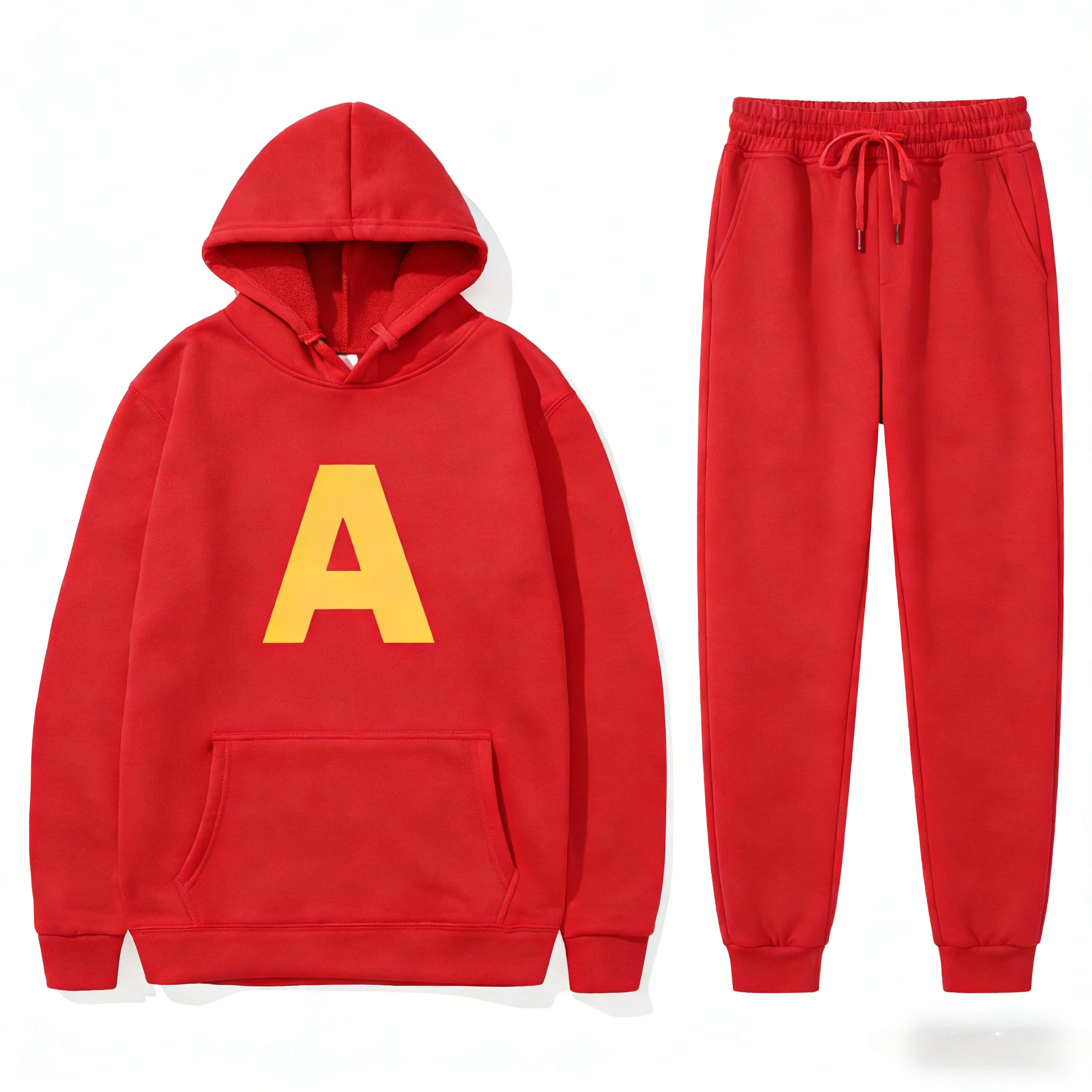Alvin and The Chipmunks_ The Squeakquel's Pullover Woman Manfashion Drop Shoulder  Available for Best Friend sweatshirt set