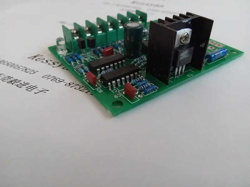 24V tension adjustment board control board slitting machine magnetic powder clutch brake brake PWM PLC control