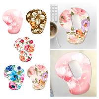 Ergonomic Mouse Pad with Wrist Support Silicone Comfortable Soft Wrist Rest
