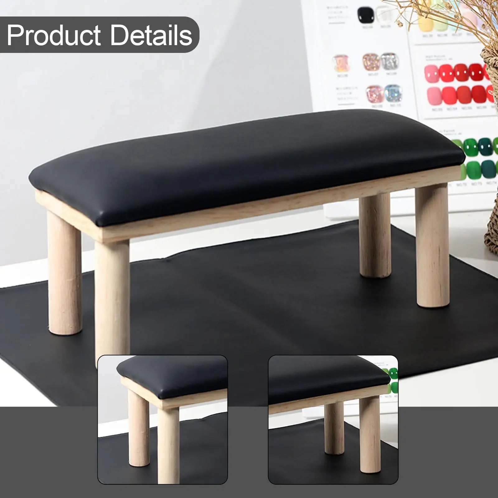 Подлокотник для инструментов для ногтей Элегантная профессиональная подставка для домашнего маникюра