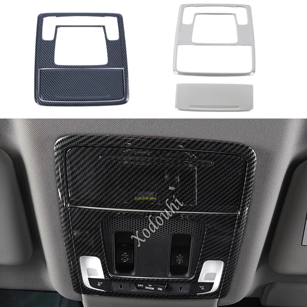 

ABS Plastic Front Reading Read Light Lamp Panel Trim Decor Cover Frame For Honda CRV CR-V 2023 2024 Auto Interior Accessories