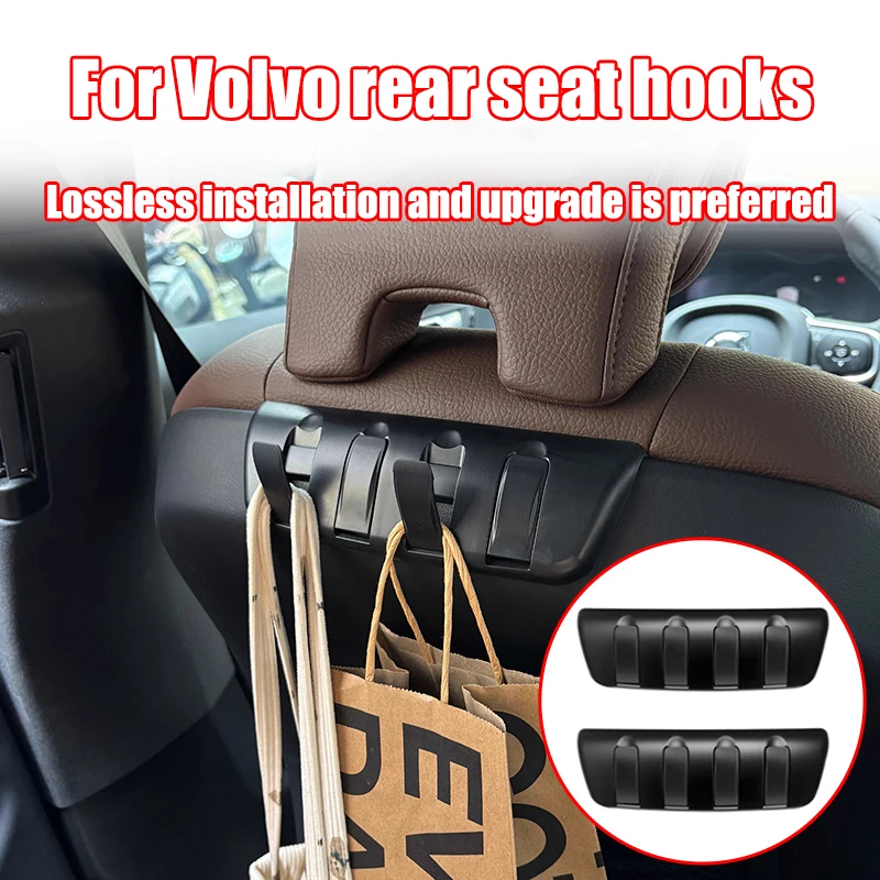 

For Volvo hidden seat rear hook XC60XC90S60V60S90V90 backrest car hook
