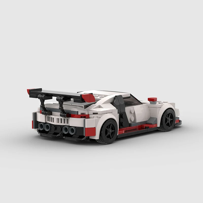 Features Roadster racing car models compatible MOC Small particles Puzzle kids toys DIY building block gifts