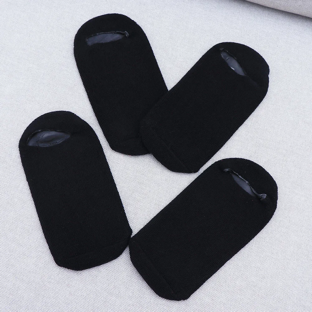 

3Pairs Moisturizing Socks Ultrasoft Spandex Foot Care Black Dry Cracked Repeated Use Home Spa Moisturizing Socks
