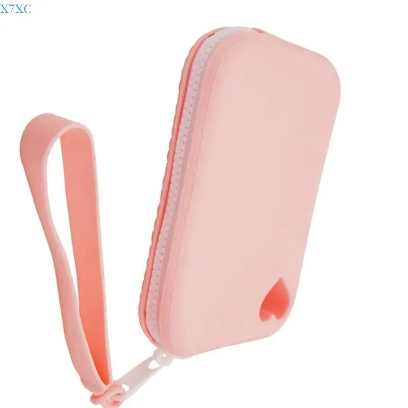 X7XC Silicone Storage Bag Travel Dustproof Pouches for Neat and Orderly