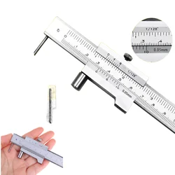 0-200mm Marking Vernier Caliper With Carbide Scriber Stainless Steel Parallel Marking Vernier Caliper Marking Gauge Tool