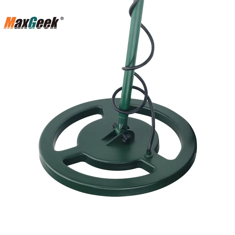 Maxgeek GS-6000 Mini Underground Metal Detector Treasure Hunter w/Headphone Max Depth 8.5m LED Screen