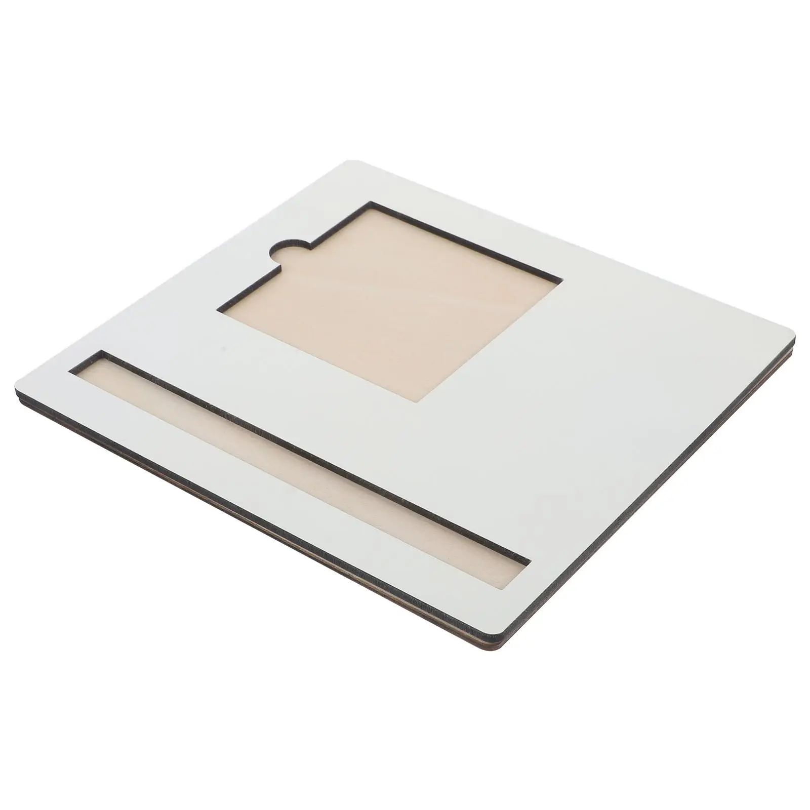 

Wooden Memo Notes Holder Office Tray Sublimation Blanks DIY Stationery Desk ganizers For Home Decor Gifts