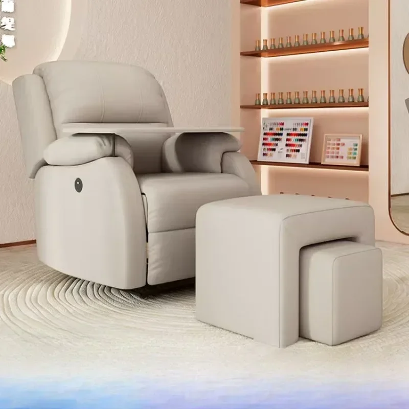 

Manicure Pedicure Set Chair Professional Spa Massage Chairs Equipment Salon Furniture Support Tech Ergonomic Nail Bed Beauty