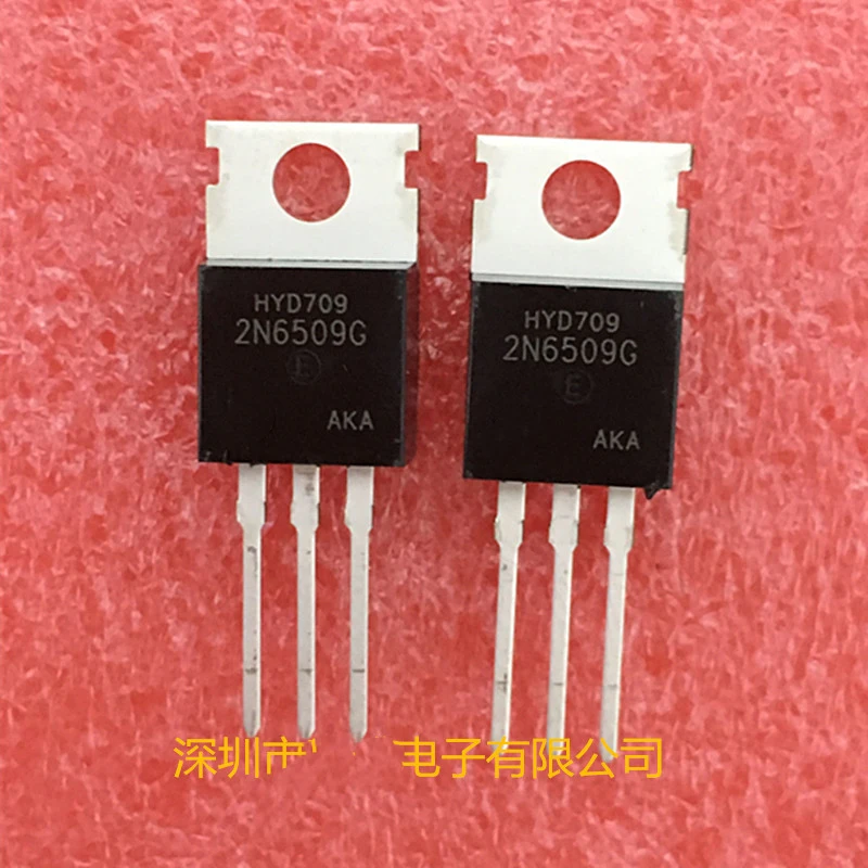 5PCS-20PCS 2N6509G 2N6509 TO-220 6509 25A 800V unidirectional silicon controlled rectifier Brand New and original