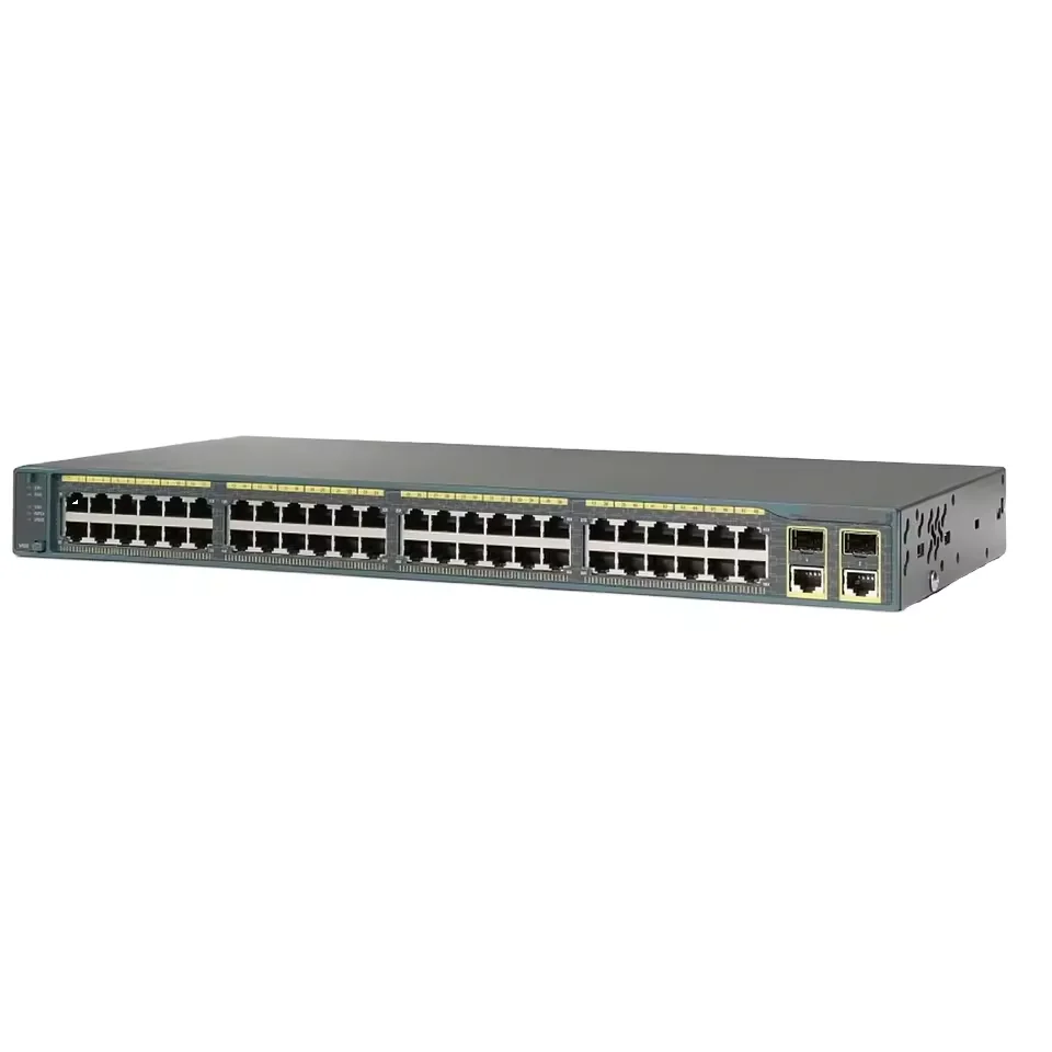 Cisco 48 Port Gigabit Ethernet POE WS-C2960X-48ts-L Network Switch