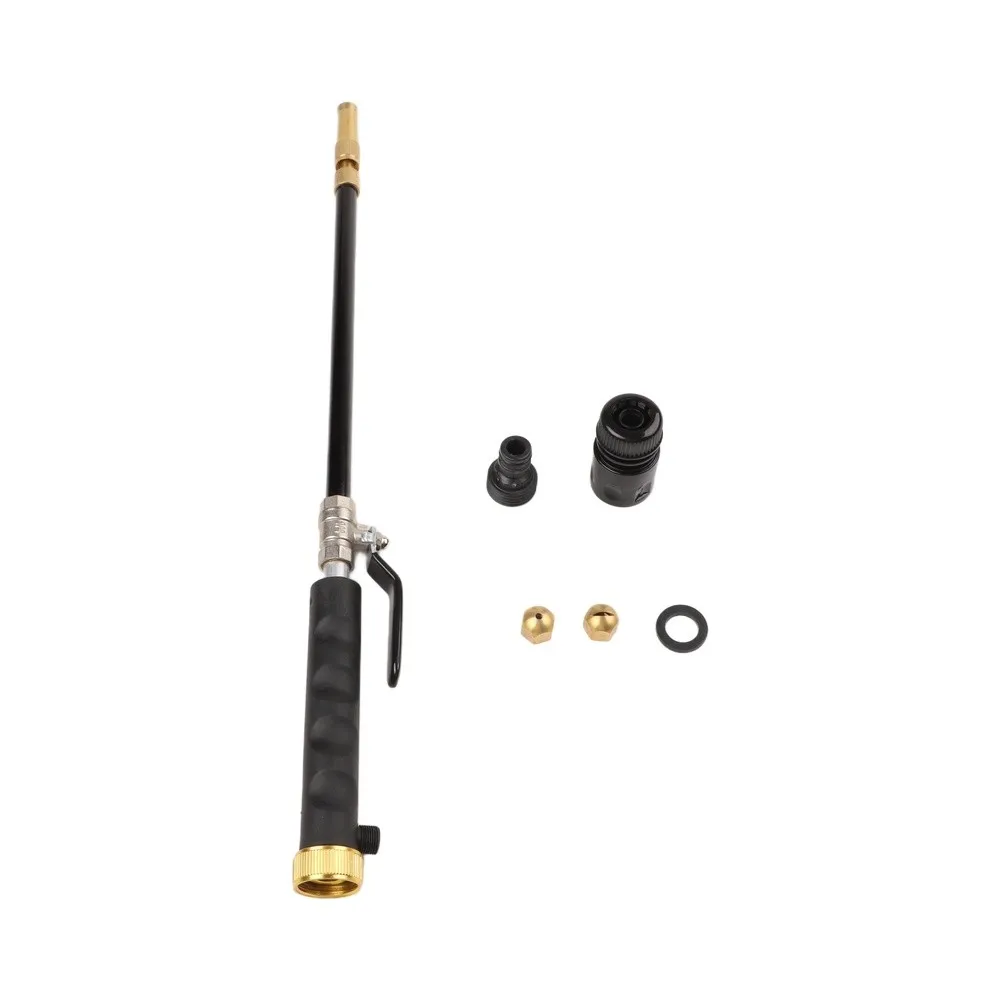 Multi-Purpose Water Pistol High Pressure Nozzle Multi Purpose Cleaning Nozzle Heavy Usage Resistant Powerful Cleaning Force