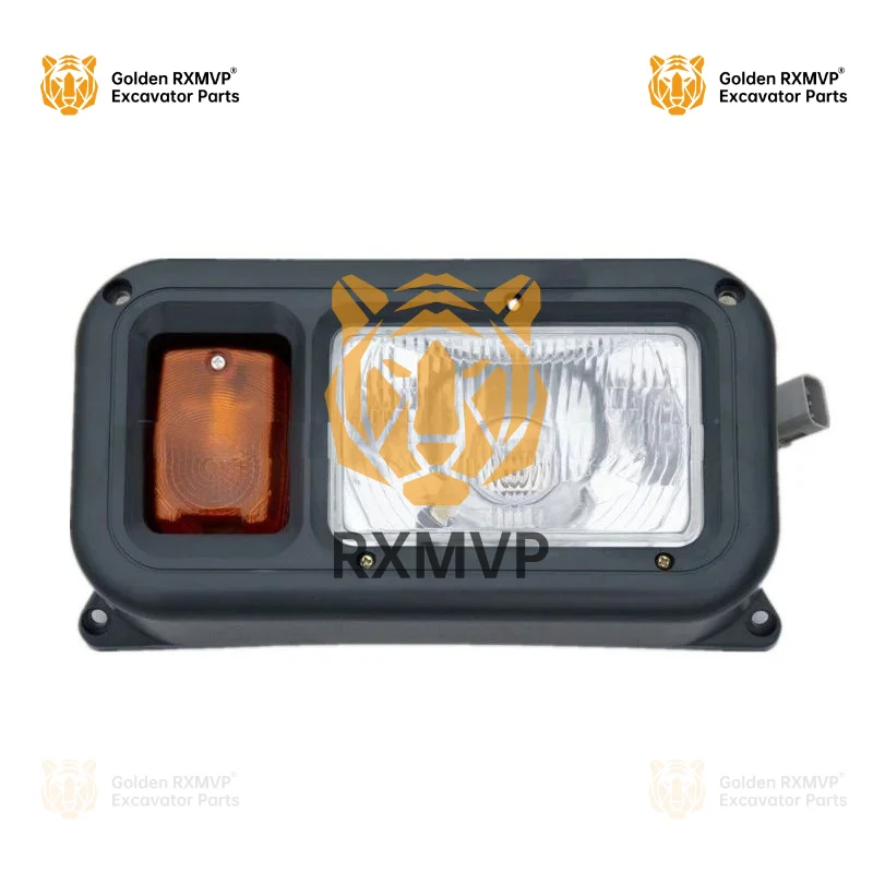 For Doosan Daewoo Wheel Excavator Headlight Dh150w-7/210-7/dx60 Tail Light Work Light Side Light Turn Signal A-027