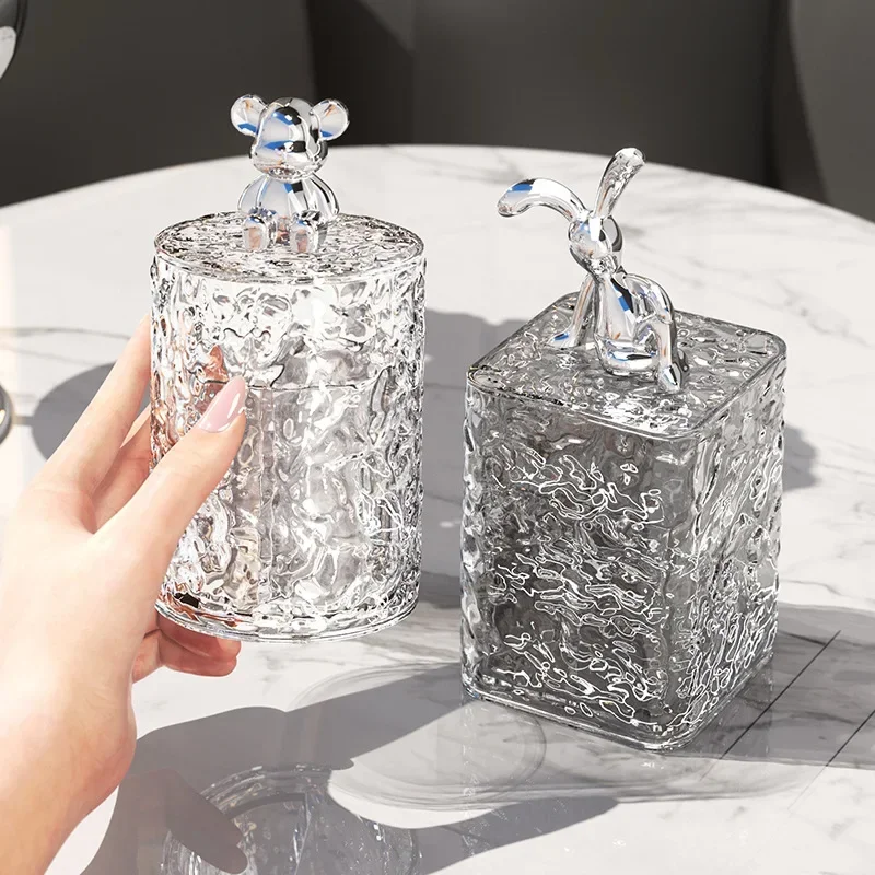Toothpick Box Light Luxury Senior Toothpick Holder New Household High-grade Toothpick Can Floss Box Cotton Swab Box Storage Box