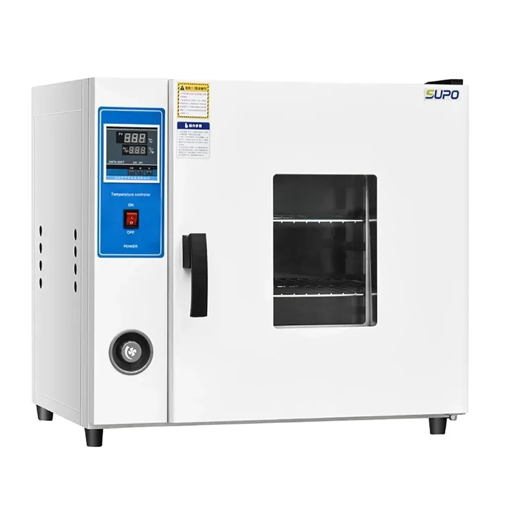 Lab Forced Air Convection Drying Oven, 43L Constant Temperature Blast Drying Oven Stainless Steel, with LCD Display, RT+10~300 ℃