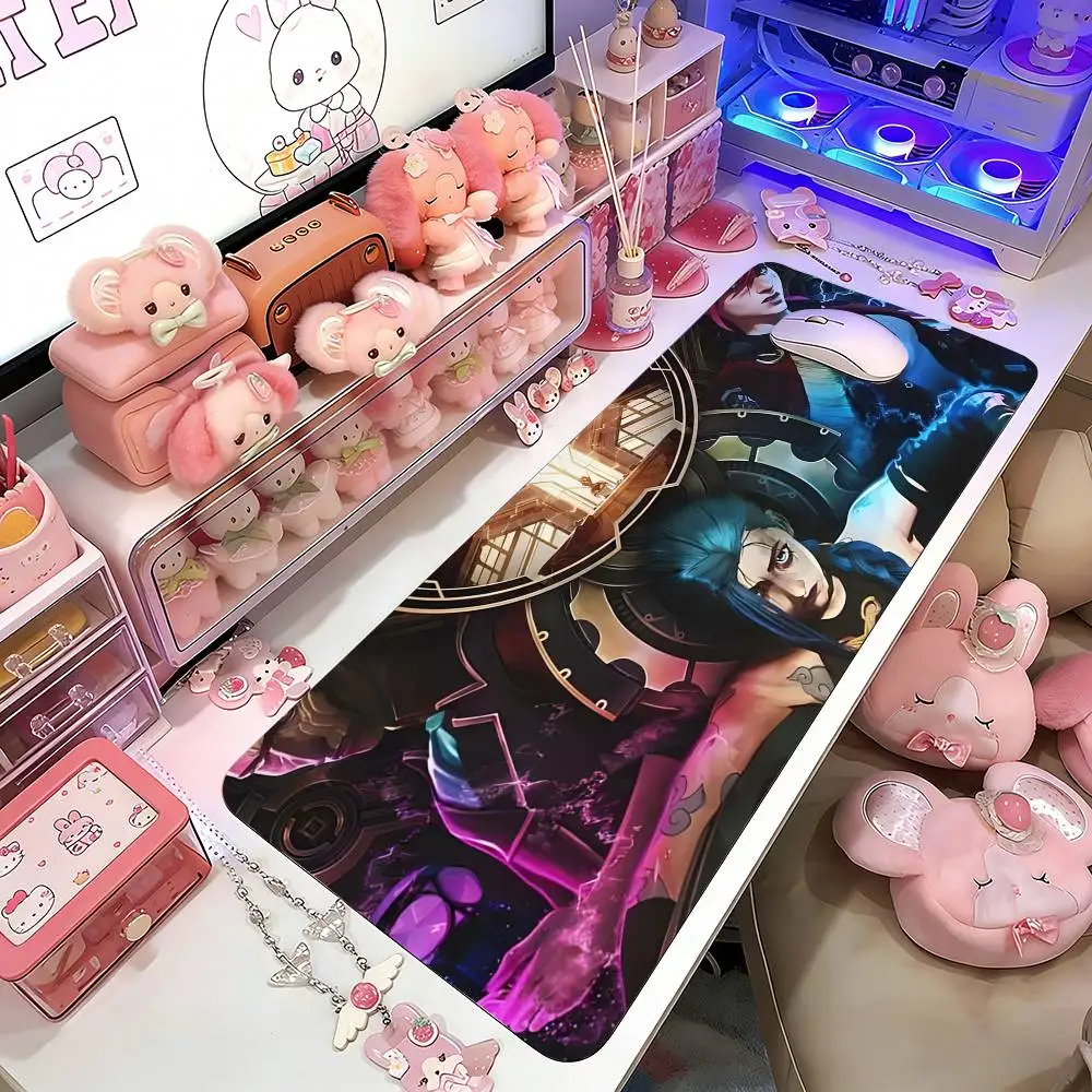 

L-League Of Legends Mouse Pad Gaming Deskmat Sakura Mousepad Anime Office Carpet Gamer Keyboard Computer Desks