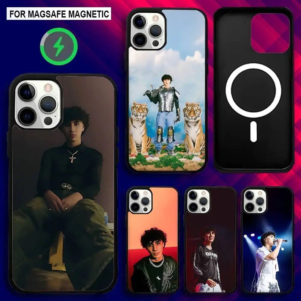 

D-DannyLux ZAFIRO Singer Phone Case For iPhone 17,16,15,14,13,12,11,Pro,Max,Plus,Mini,SE4,E Magnetic Magsafe Wireless Charging