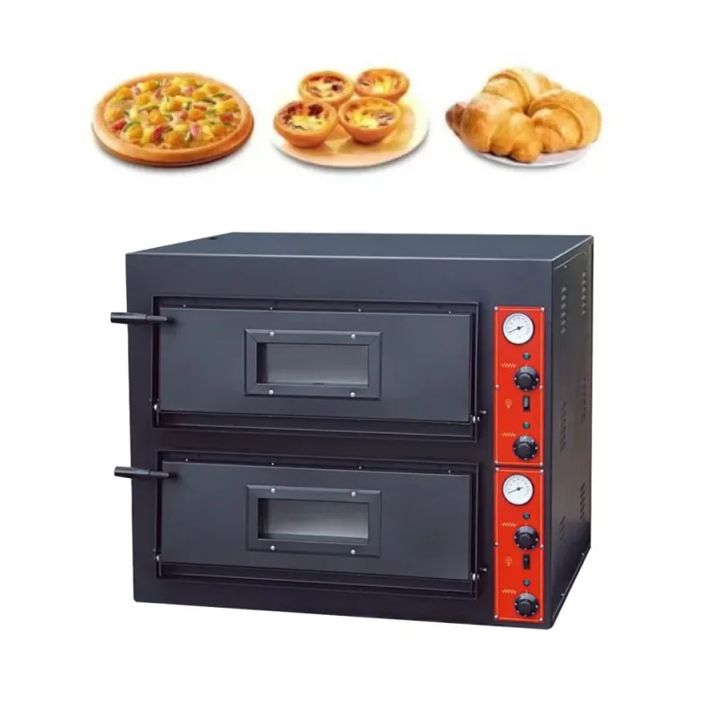 For Commercial 500 degrees Double Deck bread oven / Industrial Gas Cake baking Oven