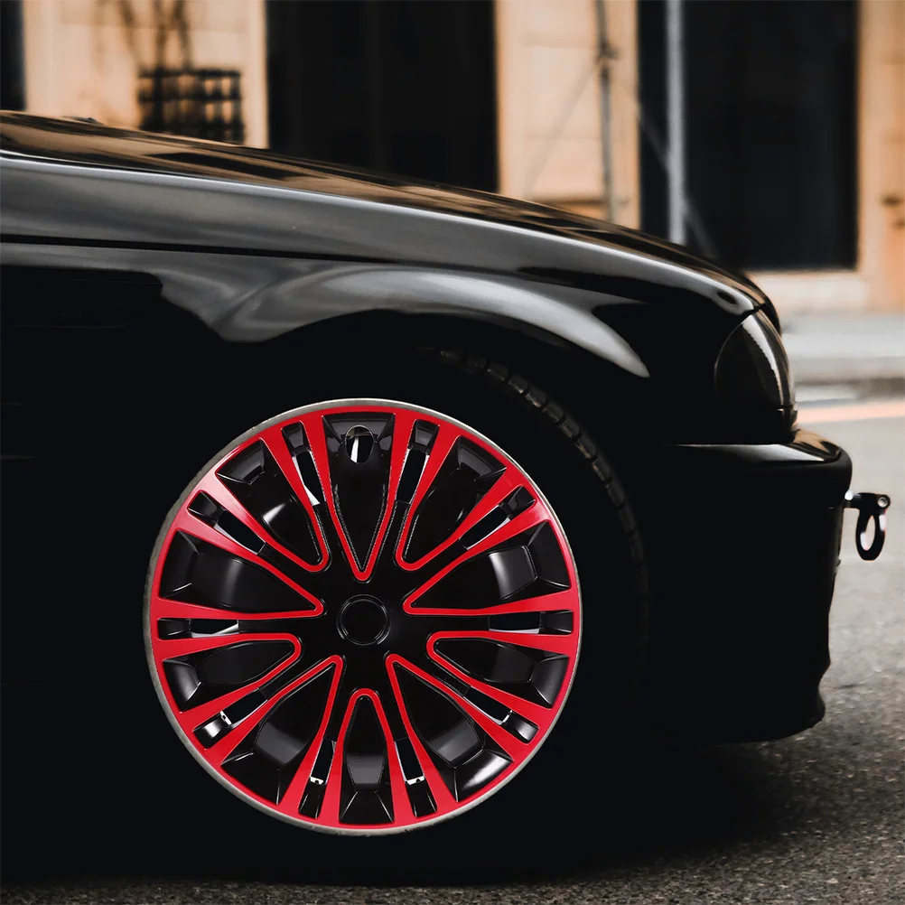 2 قطعة 13 بوصة قبعات محور عجلات السيارات أنيق عالمي صالح مادة متينة سهلة التركيب للسيارات والشاحنات وسيارات الدفع الرباعي #5