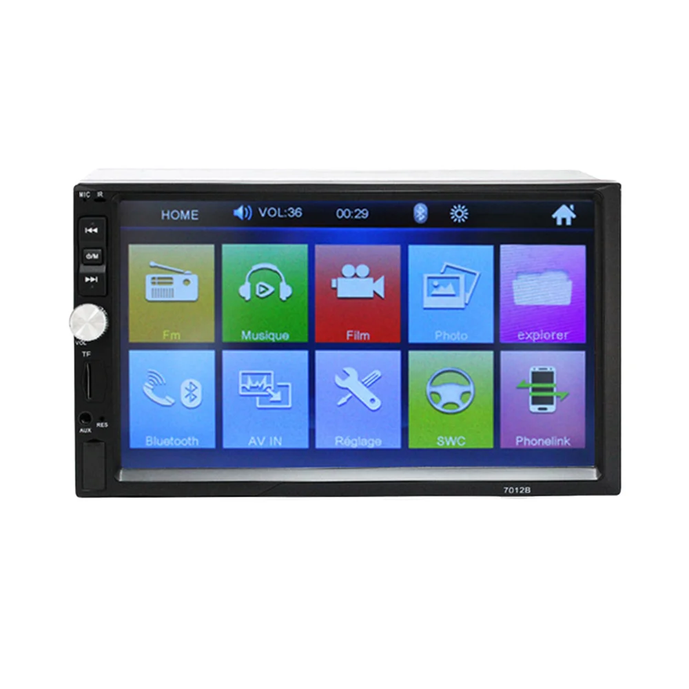 

7 inch 2DIN HD Radio Car MP5 MP3 Player Video FM Radio USB Music Touch Screen Dash Stereo