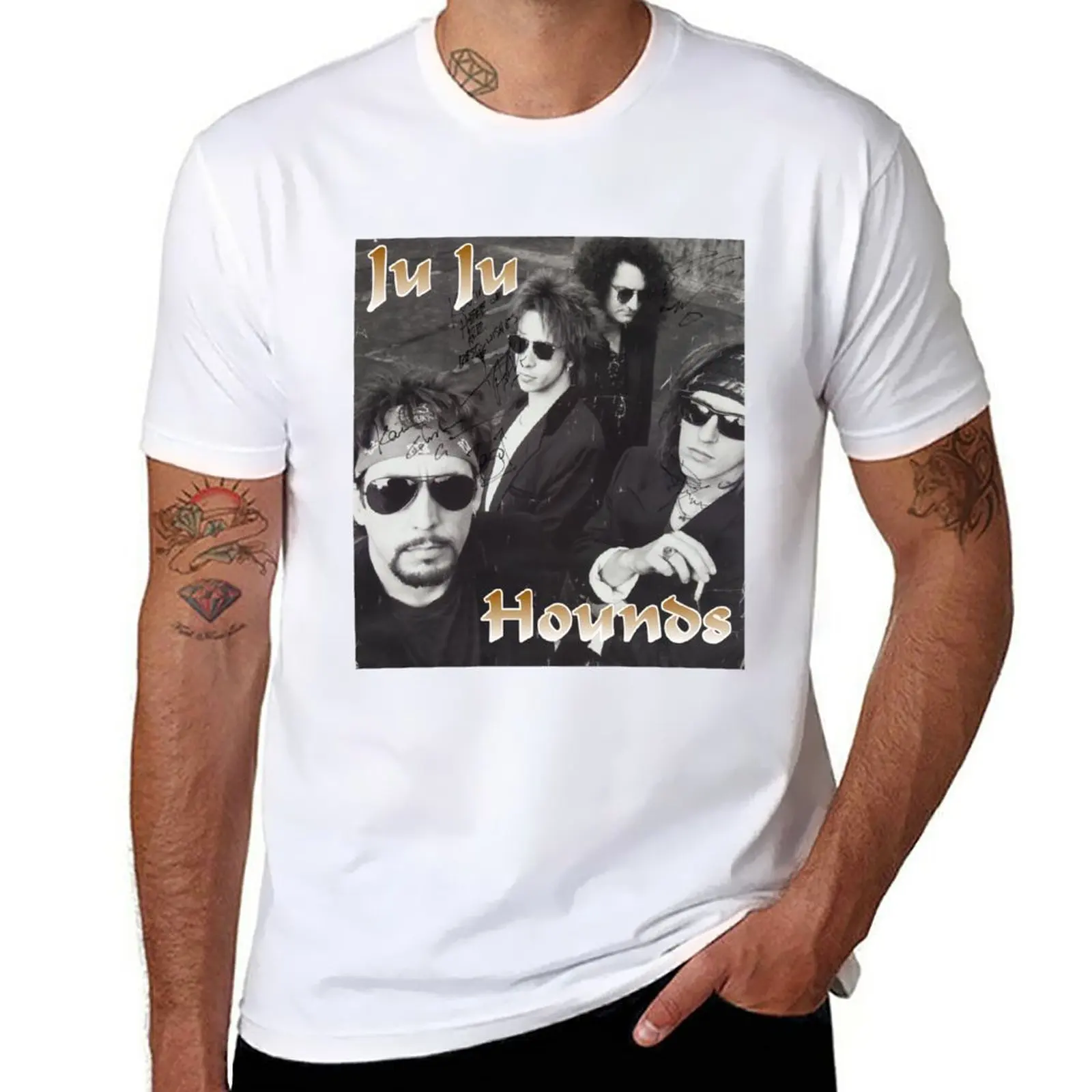 

New Vintage 1993 Izzy Stradlin, The Ju Ju Hounds First T-Shirt tops anime mens t shirts casual stylish