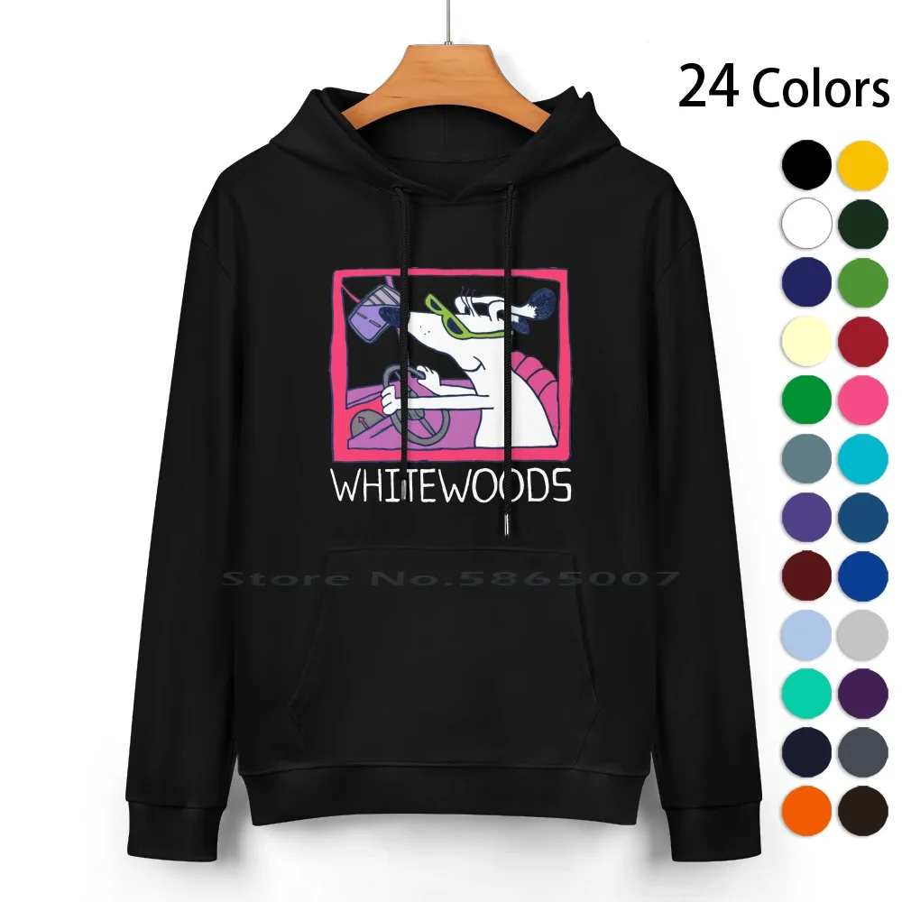 Body Shaped Fabric Pure Cotton Hoodie Sweater 24 Colors Whitewoods Bugyourparents 100% Cotton Hooded Sweatshirt For Women Men