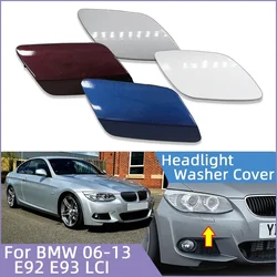 Tapa de arandela pintada para BMW, cubierta de boquilla de lavado de faros, E92, E93, LCI, 320, 325, 330, 335 M, Srpot, Coupe Convertible, 2006-2013